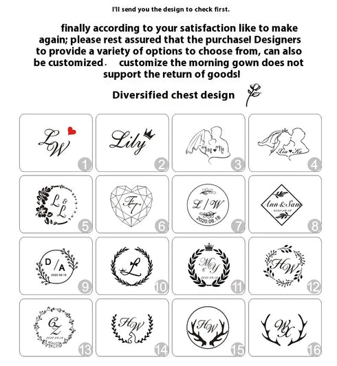 Custom Satin Bridesmaid Robes – Personalized with Name, Title, or Date | Wedding Party Gifts