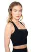 I Am Wonderful Halter Neck Black Bra