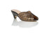 Diana Lux Peep Toe Mule Wedge
