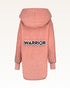 The Warrior Effect™ by Jill Martin Chenille Logo Sherpa Lounger Jacket