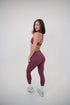 My Time Is Divine Plum Sculpt V-Waist Legging