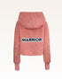 The Warrior Effect™ by Jill Martin Chenille Logo Cropped Sherpa Lounger Jacket