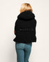 The Warrior Effect™ by Jill Martin Bedazzled Logo Cropped Sherpa Lounger Jacket