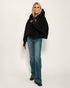 The Warrior Effect™ by Jill Martin Bedazzled Logo Cropped Sherpa Lounger Jacket