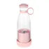 1pc Pink/White Portable USB charging Electric Juicer