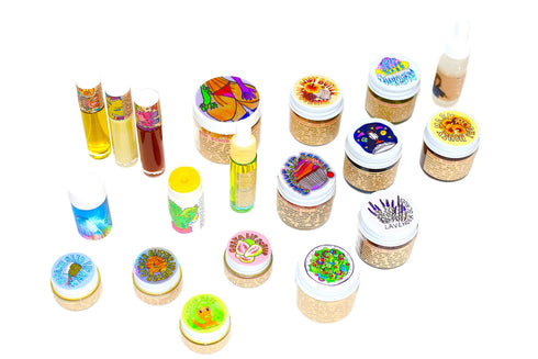 Ginger Glitter Lip Butter