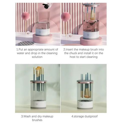 Electric Makeup Brush Cleaning Machine - USB Charging