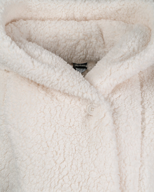 The Warrior Effect™ by Jill Martin Chenille Logo Sherpa Lounger Jacket