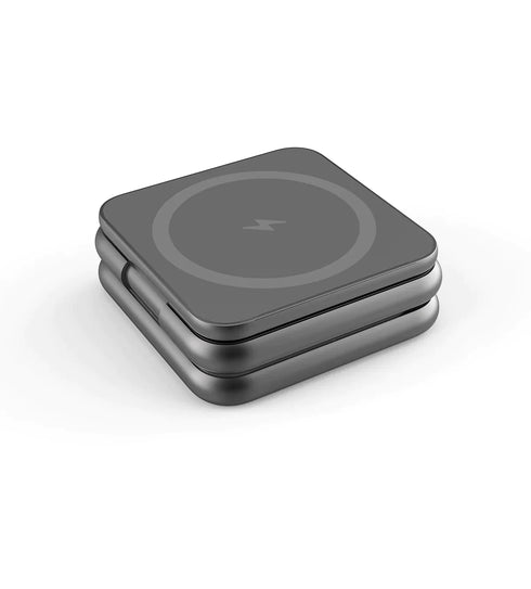 3 In 1 Foldable Magnetic Wireless Charging Station Aluminum Alloy