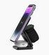 3 In 1 Foldable Magnetic Wireless Charging Station Aluminum Alloy