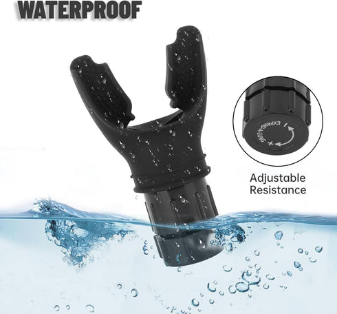 Breathing Trainer Exercise Lung Face Mouthpiece Respirator Fitness Healthy Care