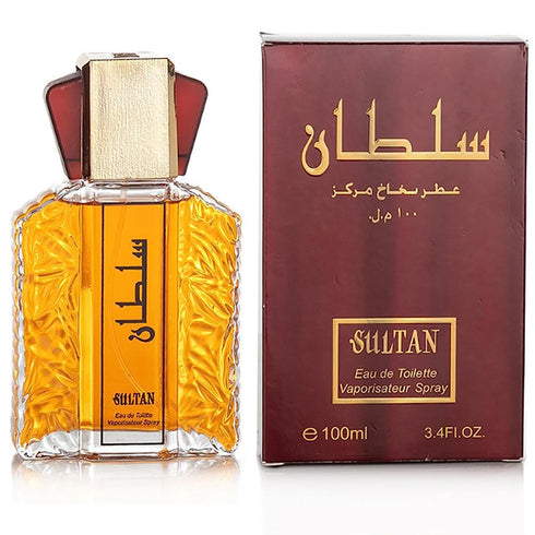 SULTAN Vaporisateur Spray 100ml - Original Men's Fragrance-Golden Essential Oil Perfume