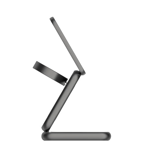 3 In 1 Foldable Magnetic Wireless Charging Station Aluminum Alloy