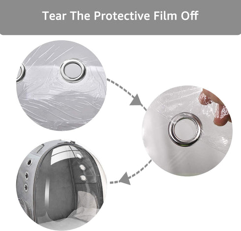 Cat Transparent Capsule Carrier Backpack Bubble Breathable Travel Carrier for Pets