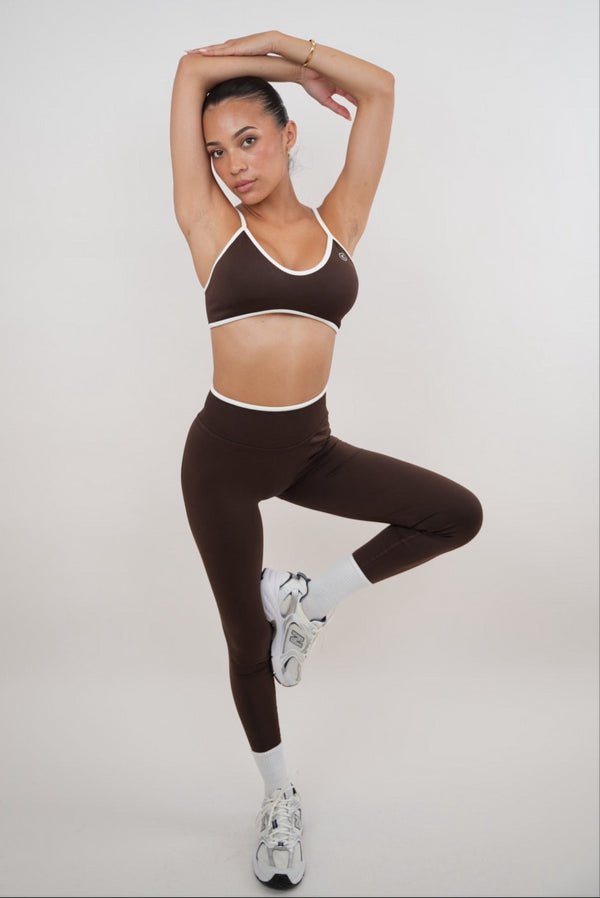 Passion is Power Brown Legging