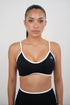 Passion is Power Black Sports Bra