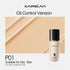 Long-Lasting Moisture Matte Liquid Foundation - Full Coverage, Oil-Control, Hydrating, Brightening Face Makeup - 24-Hour Flawless Finish for Oily and Dry Skin