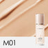 Long-Lasting Moisture Matte Liquid Foundation - Full Coverage, Oil-Control, Hydrating, Brightening Face Makeup - 24-Hour Flawless Finish for Oily and Dry Skin