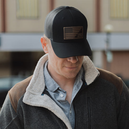 #12 American Flag Hat