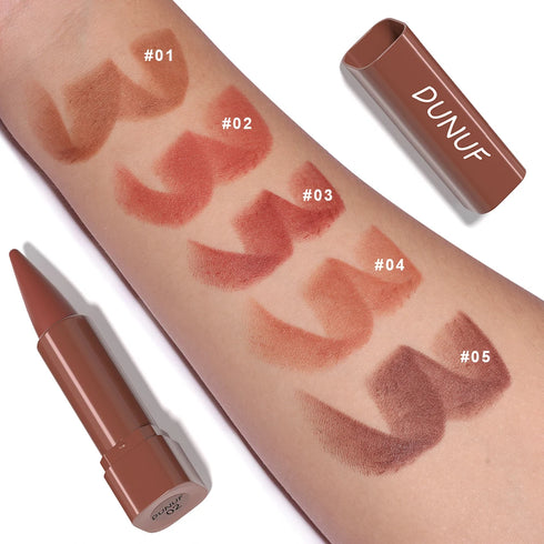 DUNUF Long-Lasting Matte Lipstick – Highly Pigmented, Lightweight & Smooth Application