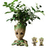 Groot Succulent Planter - Mini Tree Man Figurine for Garden, Office, Home