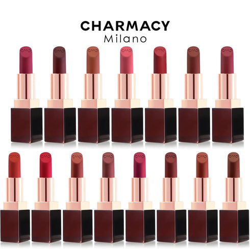 CHARMACY Velvet Matte Lipstick – Long-Lasting, Waterproof, 3.8g