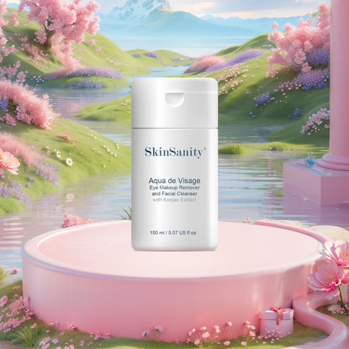 SkinSanity® Aqua de Visage Eye Makeup Remover & Facial Cleanser 5 fl oz