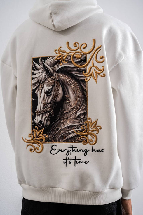 Artistic Horse Graphic Hoodie