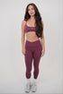 My Time Is Divine Plum Sculpt V-Waist Legging