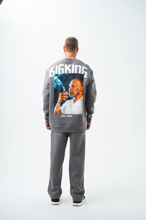BIGKING Unisex Oversized Sweatshirt & Jogger Set