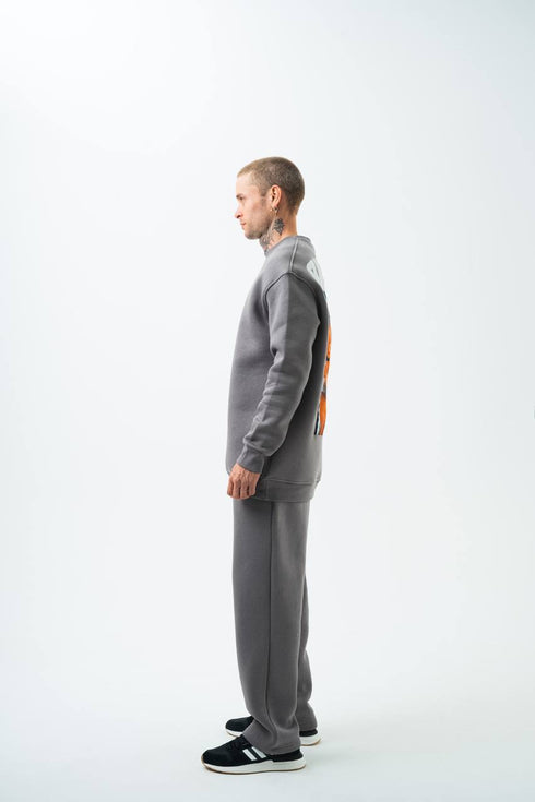 BIGKING Unisex Oversized Sweatshirt & Jogger Set