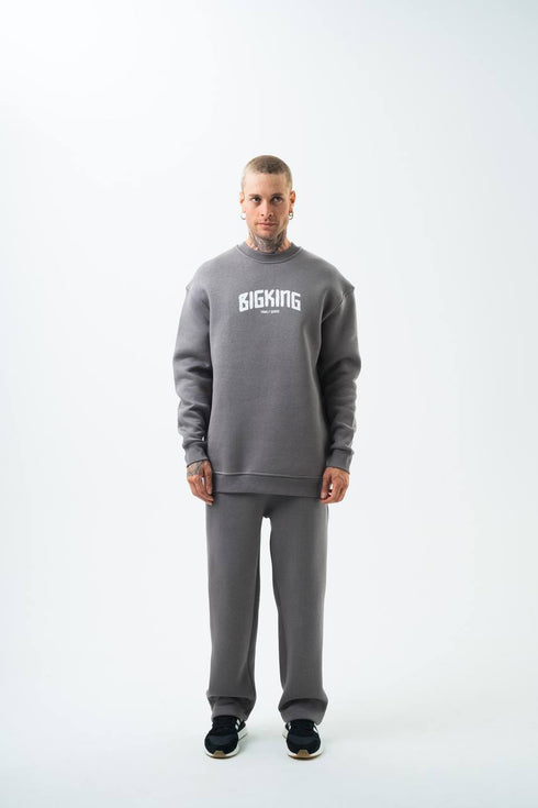 BIGKING Unisex Oversized Sweatshirt & Jogger Set