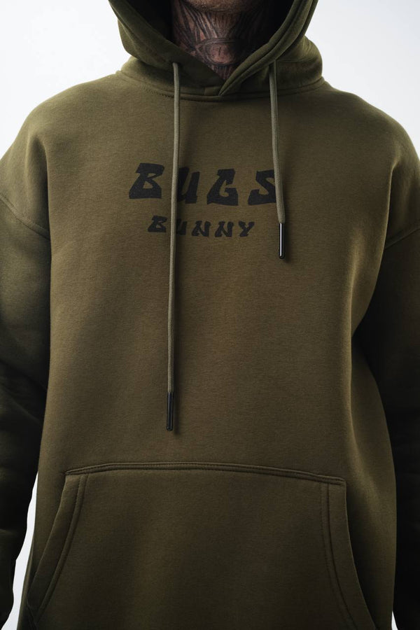 Bugs Bunny Graphic Unisex Oversized Hoodie - Vintage Cartoon