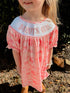 Smocked bows daddys girl Dress