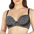 PARFAIT Casey 2801 Women's Wired Padded Plunge Seamless T-shirt Bra - Mosaic Black
