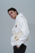"Change" Panelled Hoodie