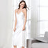 Silky Elegant Night Dress long Slips Multicolors - Tea length