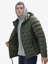 Packable Down Jacket - Stone Green