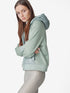 Down Zip Hoodie - Slate Gray