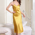 Silky Elegant Night Dress long Slips Multicolors - Tea length