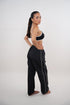 I Accept Change with Grace Black Versatile Relaxed Fit Pant
