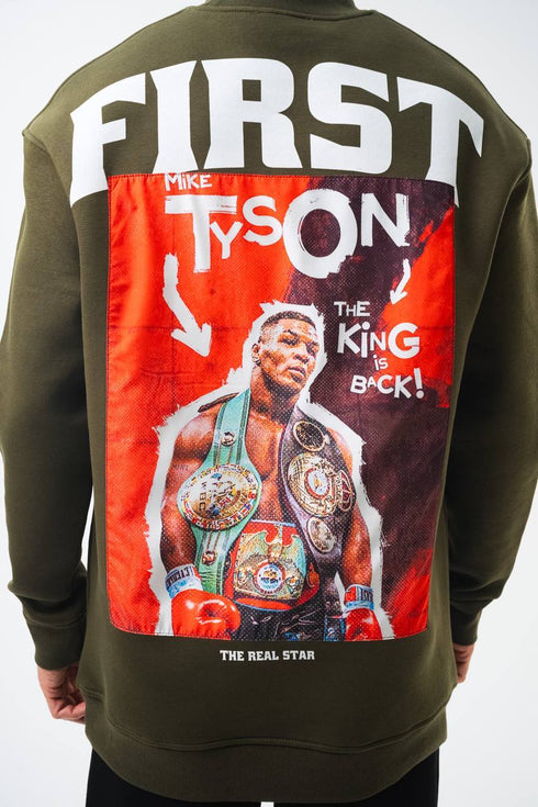 First' Mike Tyson Oversized Sweatshirt: The King is Back!