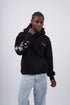 Floral Sleeve Embroidered Hoodie