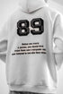 Funny '89' Graphic Hoodie with Humorous Quote
