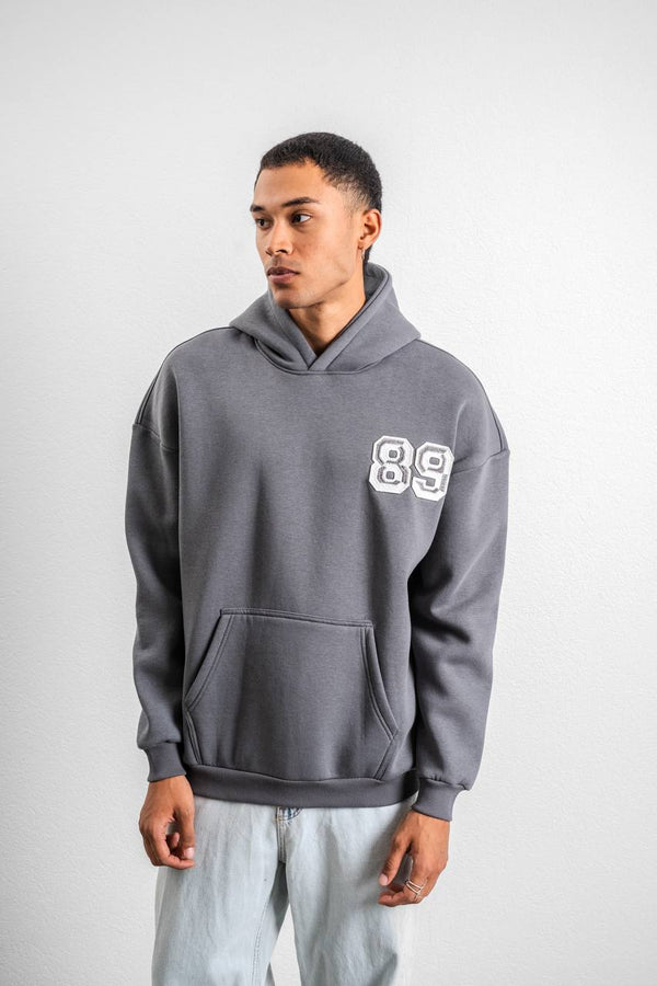 Funny '89' Graphic Hoodie with Humorous Quote