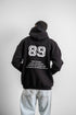 Funny '89' Graphic Hoodie with Humorous Quote