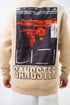 Gangster Oversized Sweatshirt: Urban Streetwear & Graphic Design