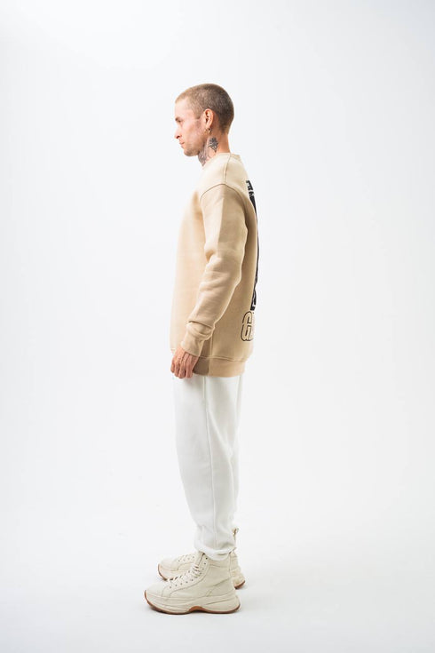 Gangster Oversized Sweatshirt: Urban Streetwear & Graphic Design