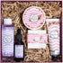 5pcs Bath & Body Set for Women- Body Butter, Hand Cream, Shower Gel, Massage Oil, Bath Bar