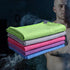 70*35cm Outdoor Camping Swimming Face Towel Wipe Sweat Quick-Drying Double-Sided Velvet Towels